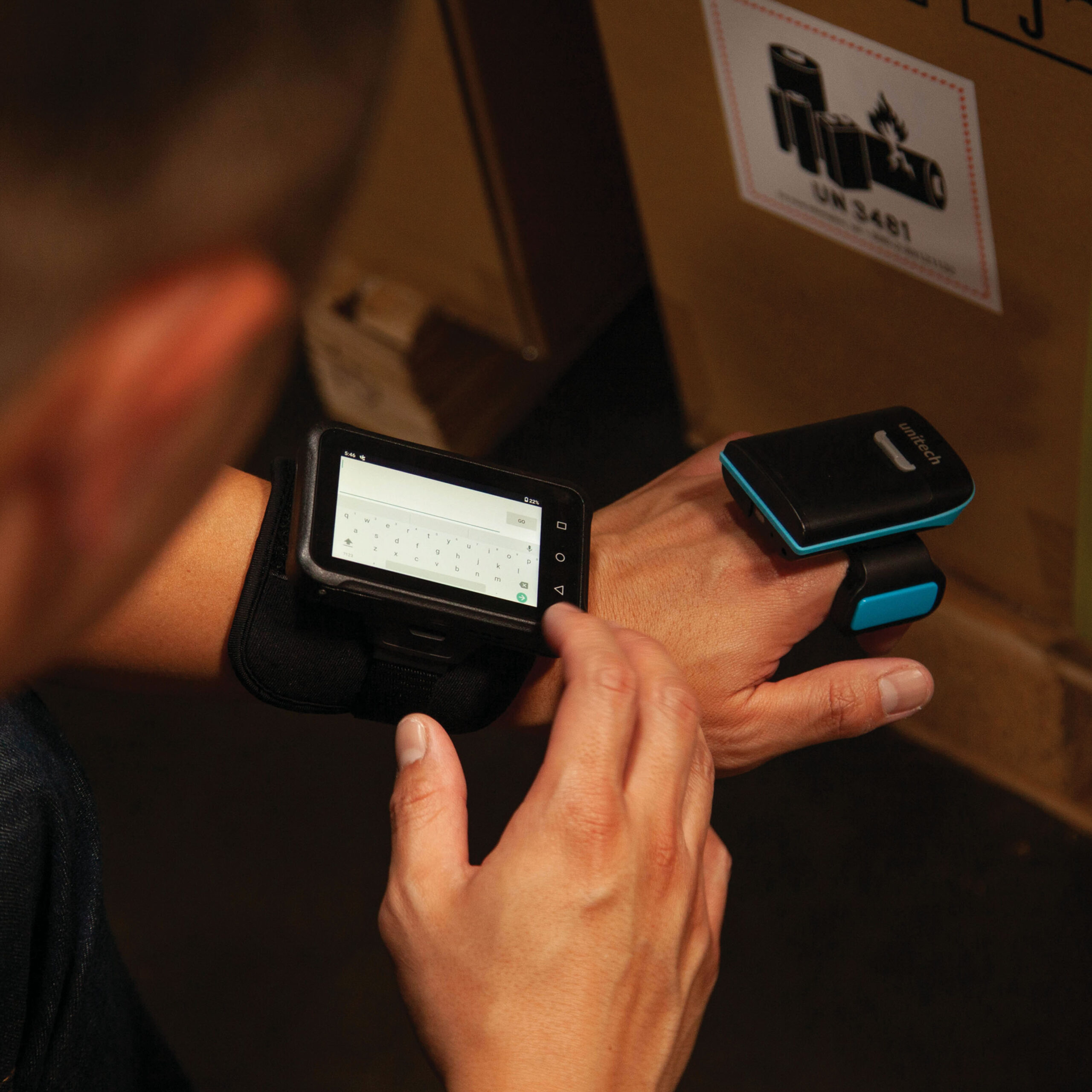 WD200 - Unitech Giyilebilir Terminal - Görsel 5